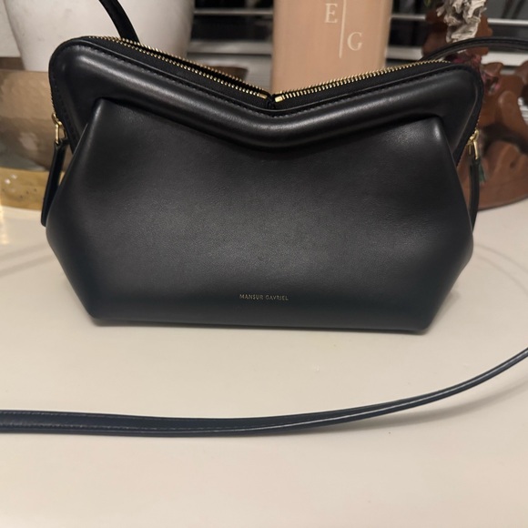 Mansur Gavriel Handbags - Mansur Gavriel - Mini M Frame Bag - Black